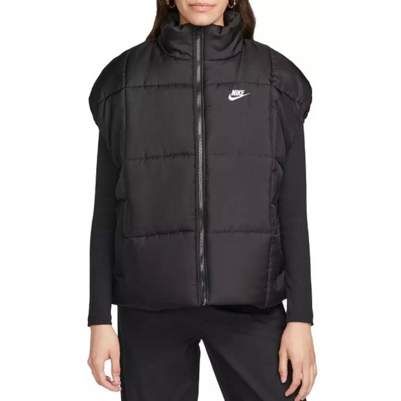 NWT. NIKE Sportswear Women's Classic Puffer Therma-FIT Loose Vest - Picture 1 of 6